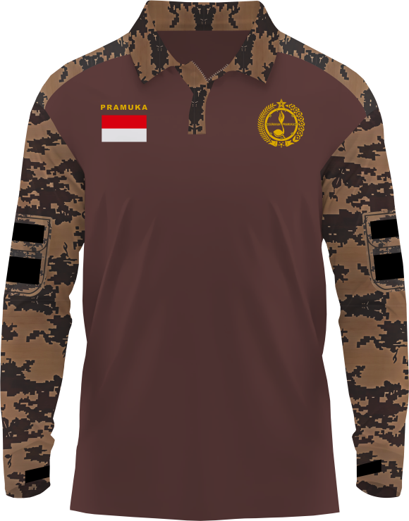 BDU MOTIF GERAKAN PRAMUKA